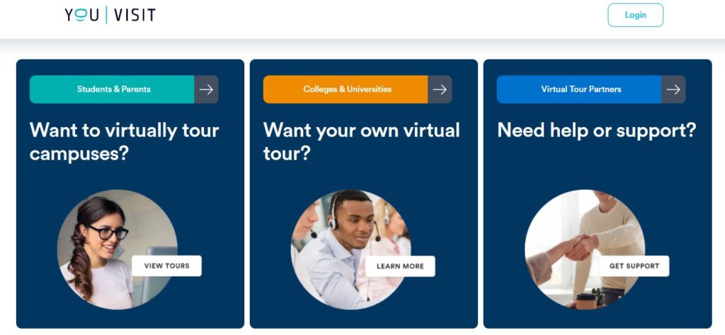 YouVisit Virtual website screenshot